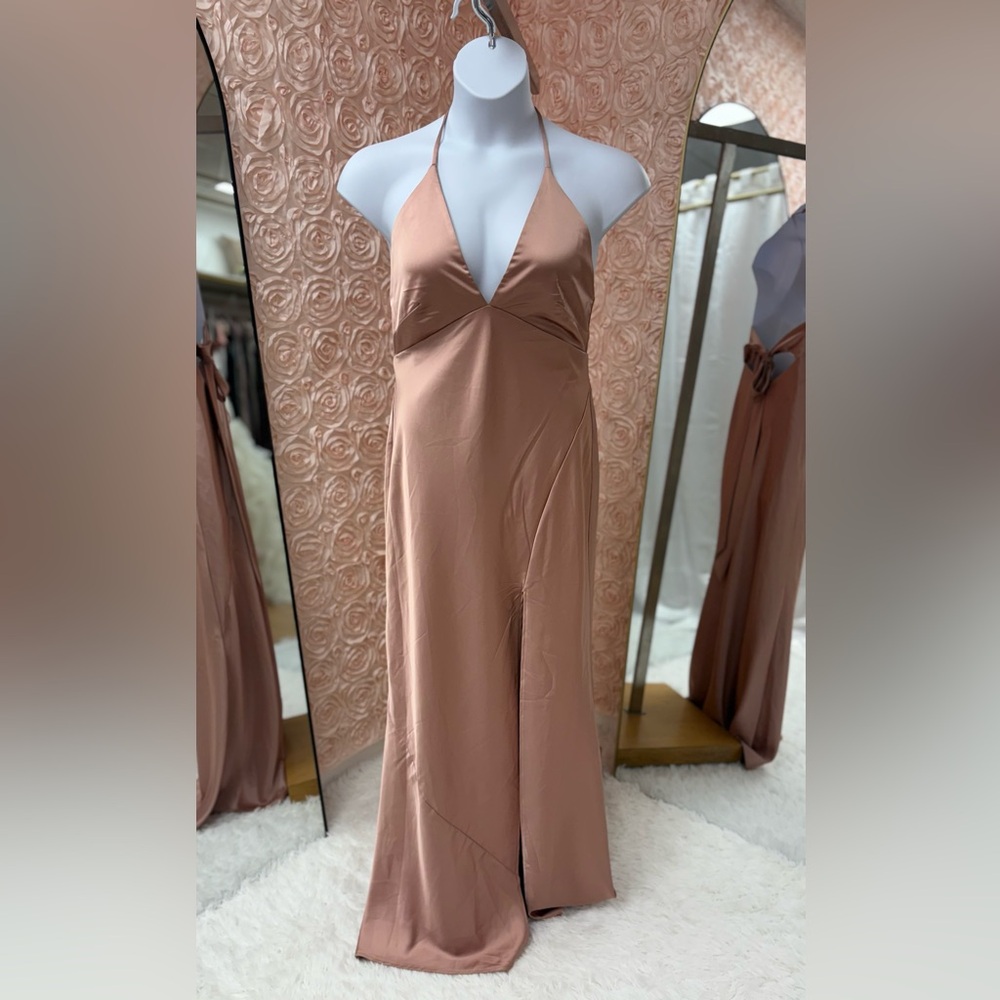 After Six Blush Pink Evening Dress
